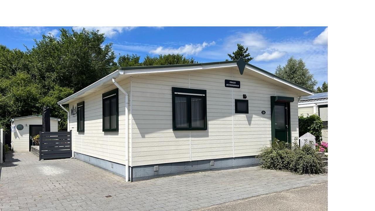 Chalet Buutengeweun, met luxe JACUZZI en TONSAUNA Sint-Annaland Buitenkant foto